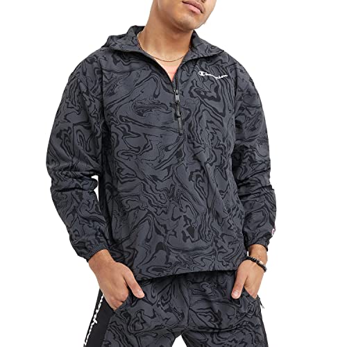 Image of Champion Men's Jacket, Windbreaker Jacket for Men,anorak Jacket With Scuba Hood,water-resistant