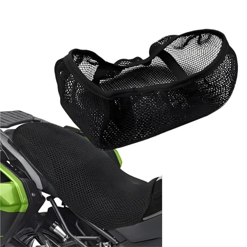 Funda de asiento para motocicleta transpirable y protectora compatible con Versys 1000