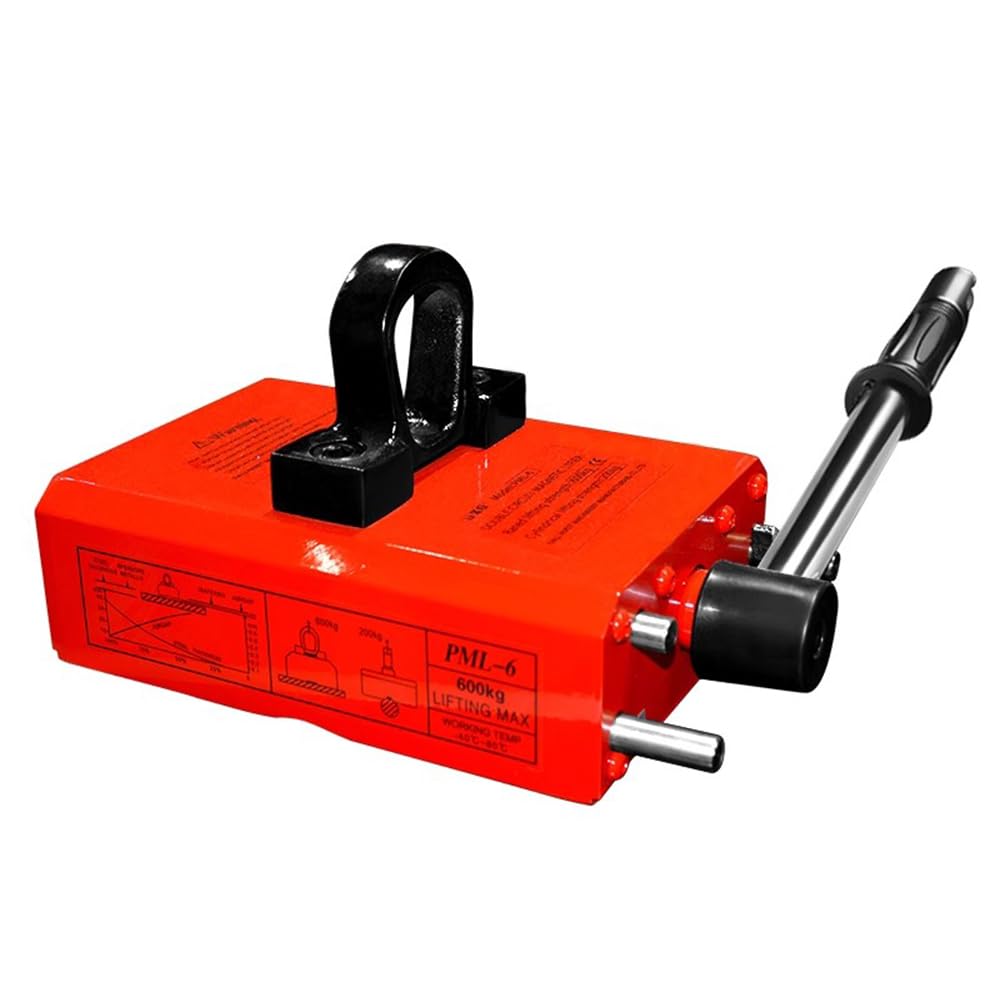 Permanent Lift Magnete Magnet Magnetische Heber Release für Hebezeug, verwendet in Shop Kran, für Hebe-Platte Stahlbrett,300KG