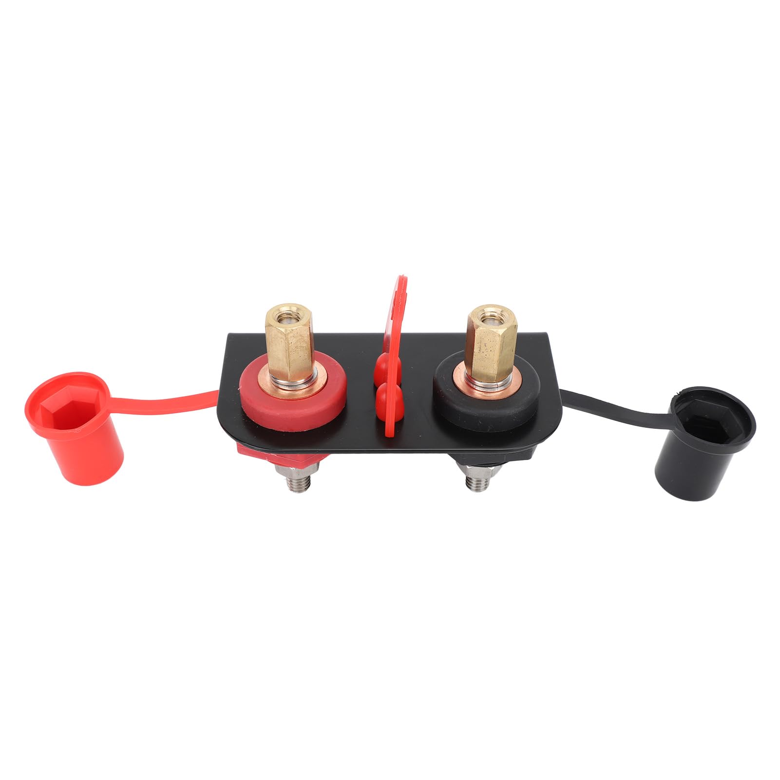 Bornes de Batterie à Distance de Voiture DC 12V M10x2, Kit de Relocalisation de Saut de Batterie pour UTV ATV Voiture Camions RV Tracteur Tondeuse