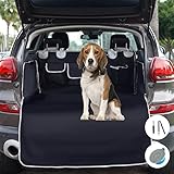 bytaoqipet Kofferraumschutz Hund Für Auto, SUV, Autoabdeckung, Hundedecke Auto Kofferraum, 100% Wasserdicht Und Robust, rutschfest, Haustier-autositzabdeckung, Kofferraumabdeckung, Universell