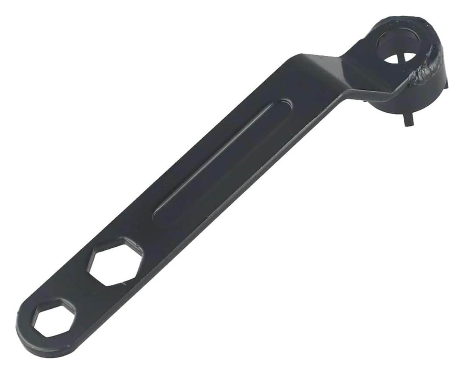 Gkirqvpe One Color Decorate Angle Grinder Spanner, Angle Grinder Wrench 4-Claw Black 150Mm For 100 Type Angle Grinder