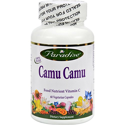 Paradise Herbs, Camu Camu, 60 Veggie Caps