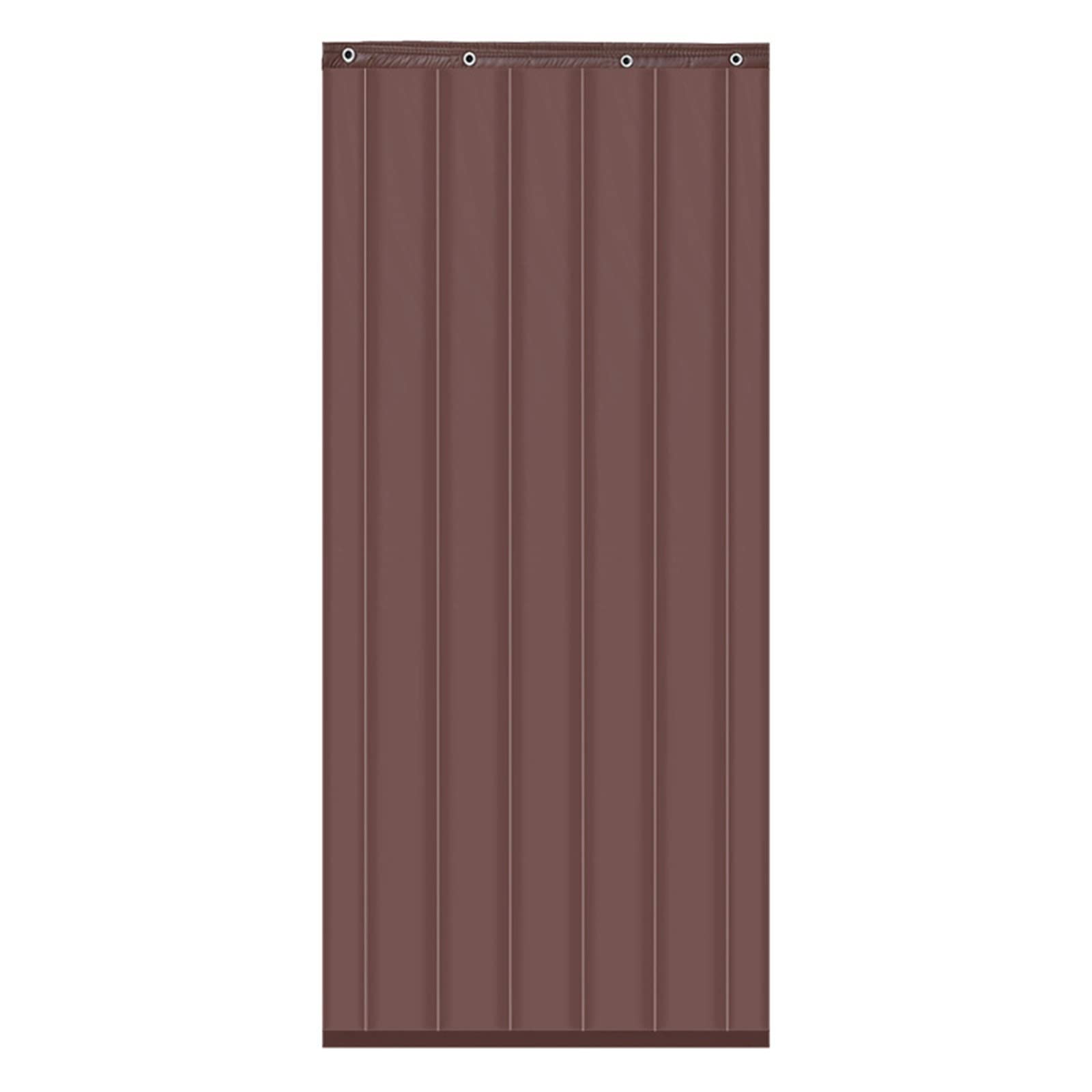 Tenda invernale in cotone spesso isolante termico per porte pieghevoli con protezione in pelle PU resistente, ideale per l'ingresso del soggiorno e uso interno