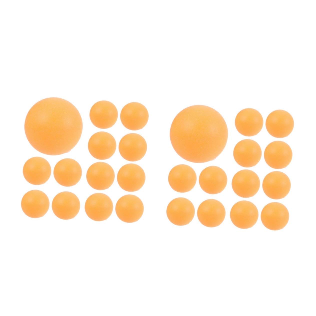 GALPADA 2sets Indoor Pong Balls for Teenagers Training Balls Skill Development 50pcs*2