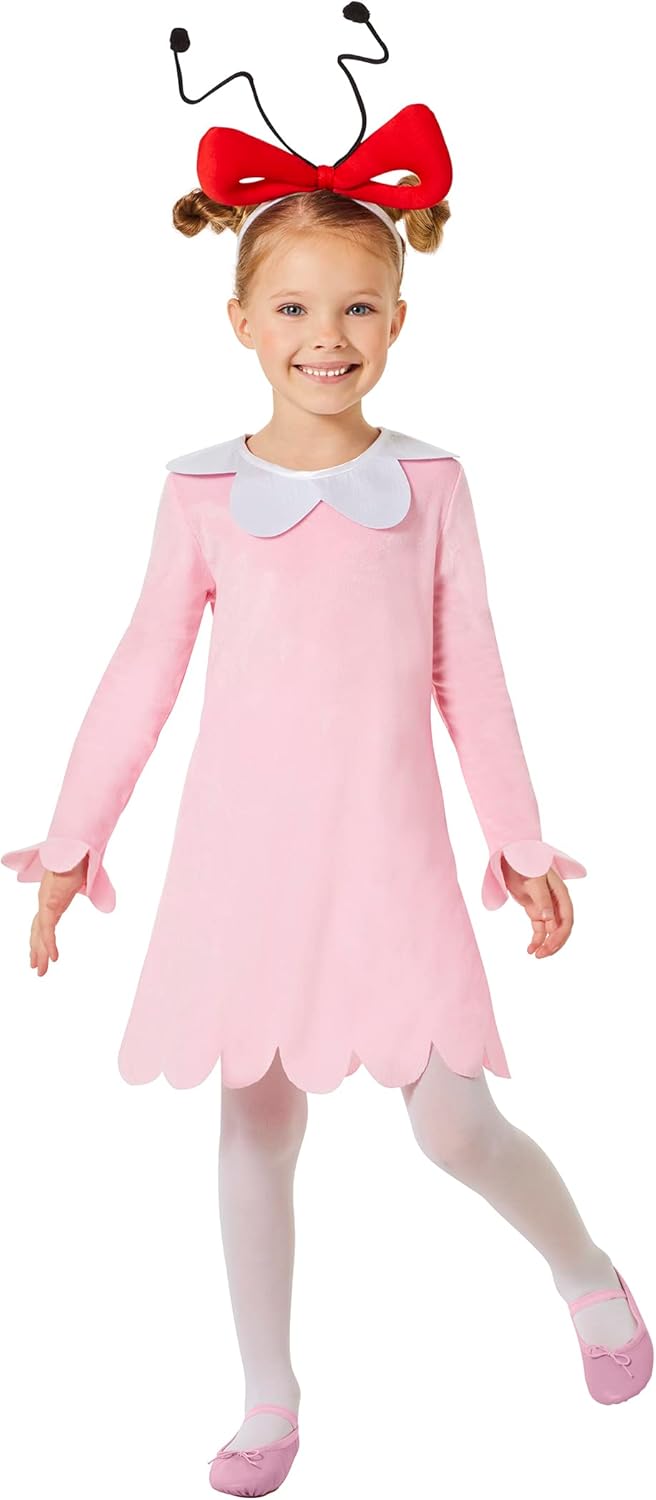 InSpirit Designs Dr. Seuss, Cindy Lou Who Toddler Costume X-Small