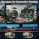 USB C to DisplayPort Cable (8K@60Hz, 4K@144/120Hz), 2m Type C Thunderbolt 3/4 to DisplayPort Cable Compatible for iPhone 17/16/15 Pro Max, MacBook Pro/Air, iPad Pro , Mac mini, Surface Pro, Galaxy S25 - Image 4