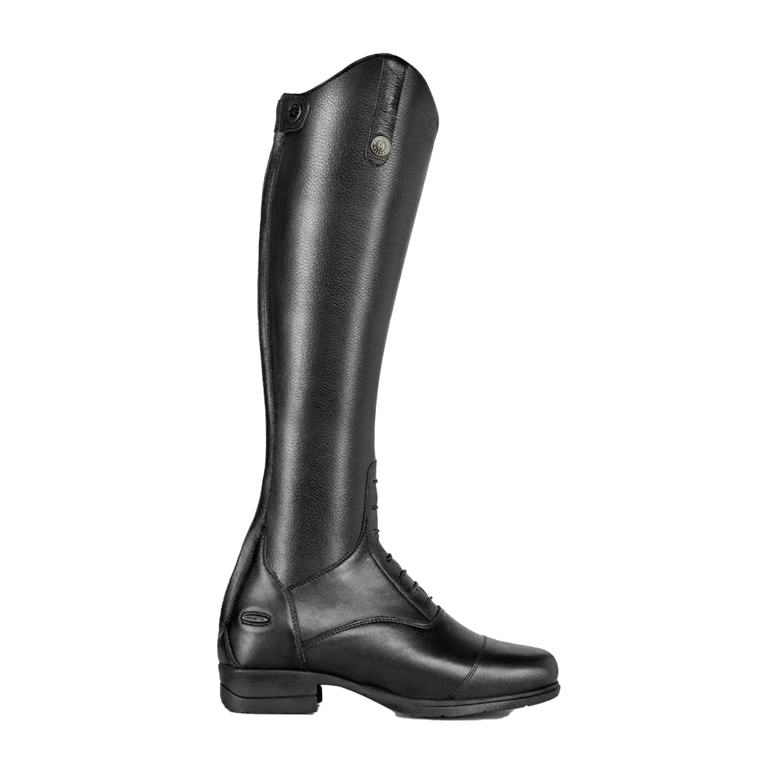 Shires Moretta Gianna - Stivali da equitazione in pelle per adulti, colore: Marrone, Nero , 11 Wide