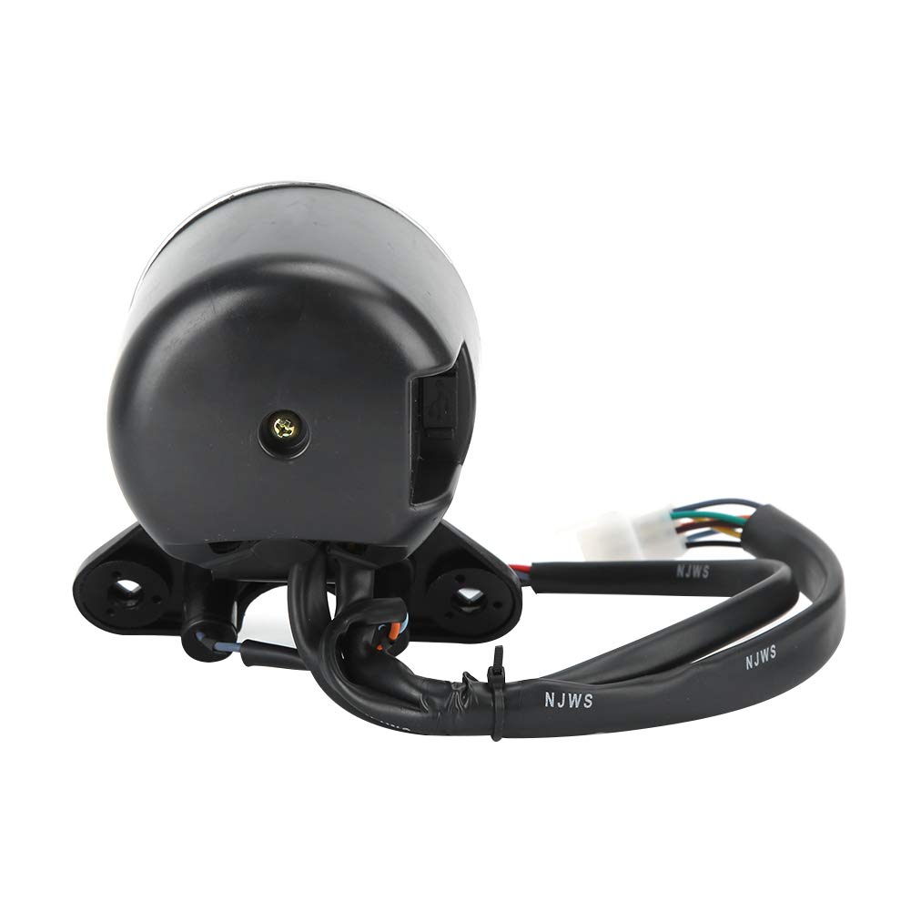 Retro LED Velocímetro de Motocicleta - Grupo de Instrumentos de Motocicleta Compatible con CG125, GN125,