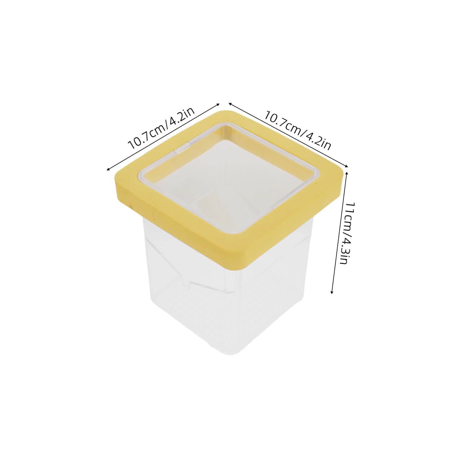 Caja de Cría para Acuario 3 Unidades, Jaula Protectora Flotante de Plástico Transparente Doble Capa, Contenedor de Aislamiento para Peces Pequeños, Camarones y Guppys, Equipo