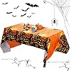 Tafelkleed Halloween decoratie, 137 x 274 cm waterdicht tafelkleed, tafelkleed Halloween decoratie, Halloween griezelig…