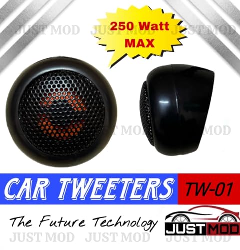 Image of Car Tweeter Speaker Coaxial Audio Stereo Mini Tweeter Car Universal 250 watt Max 60w RMS (1 Set)