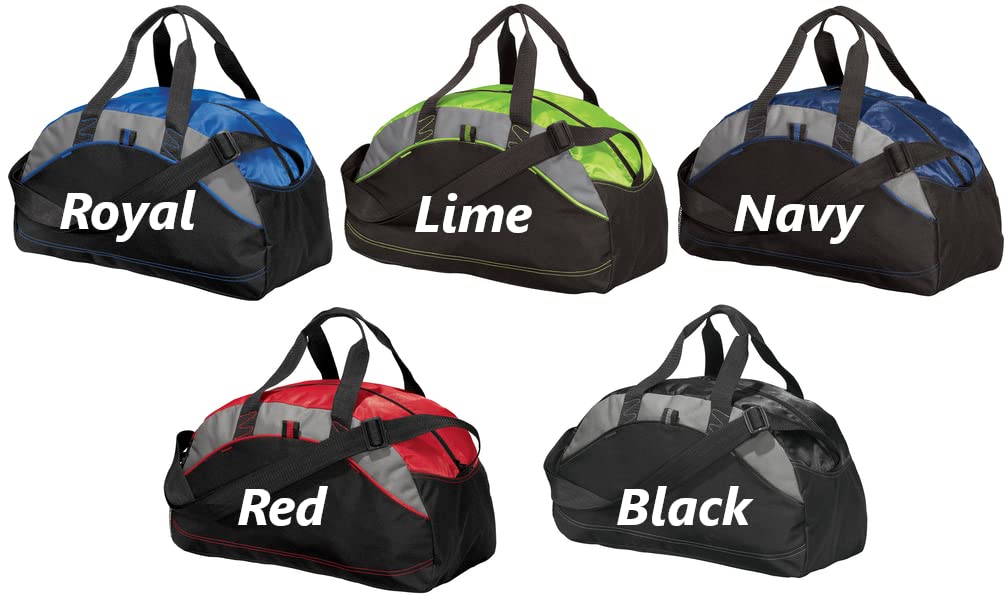 Personalized Soccer Duffel Bag, Men and Women, Sport Bag with Monogrammed Name, Navy