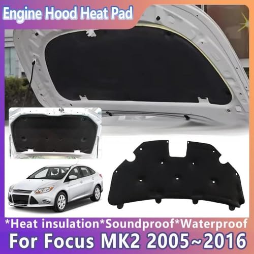 Coussin isolant de capot pour Ford Focus 2 MK2 2005-2008 - 3