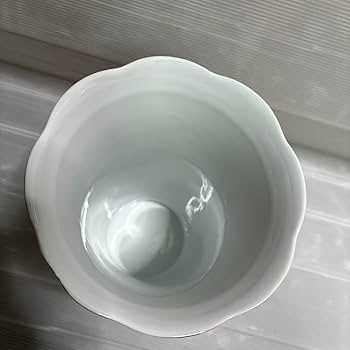 ミュシャ　花瓶　2セット Amazon.co.jp: Hushee スモール ブルーとホワイト 花瓶 磁器