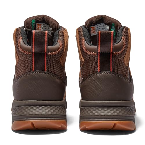 Image of Timberland PRO Men's Switchback LT 6 Inch Soft Toe Waterproof Industrial Hiker Work Boot, Brown /Gum-2024 NEW, 9 W US