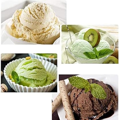 Ice Cream Makers Eismaschine Eismaschine, kleine automatische Produktion von Fruchteis, Mini-Gelato-Sorbet-Joghurtmaschine, Kompressorkühlung mit LED-Anzeige, einfache Bedienung – Bild 3