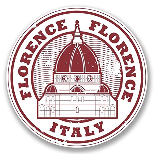 Florence Italy Round Metal 0.75" Lapel Pin Hat Shirt Pin Tie Tack Pinback2