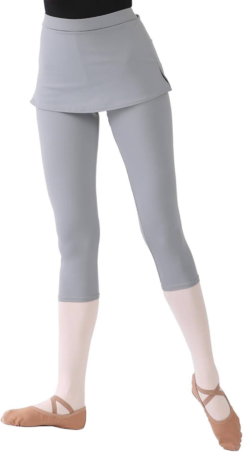 Dance Elite - Orion - Dance Capri Pants with Skirt for Women