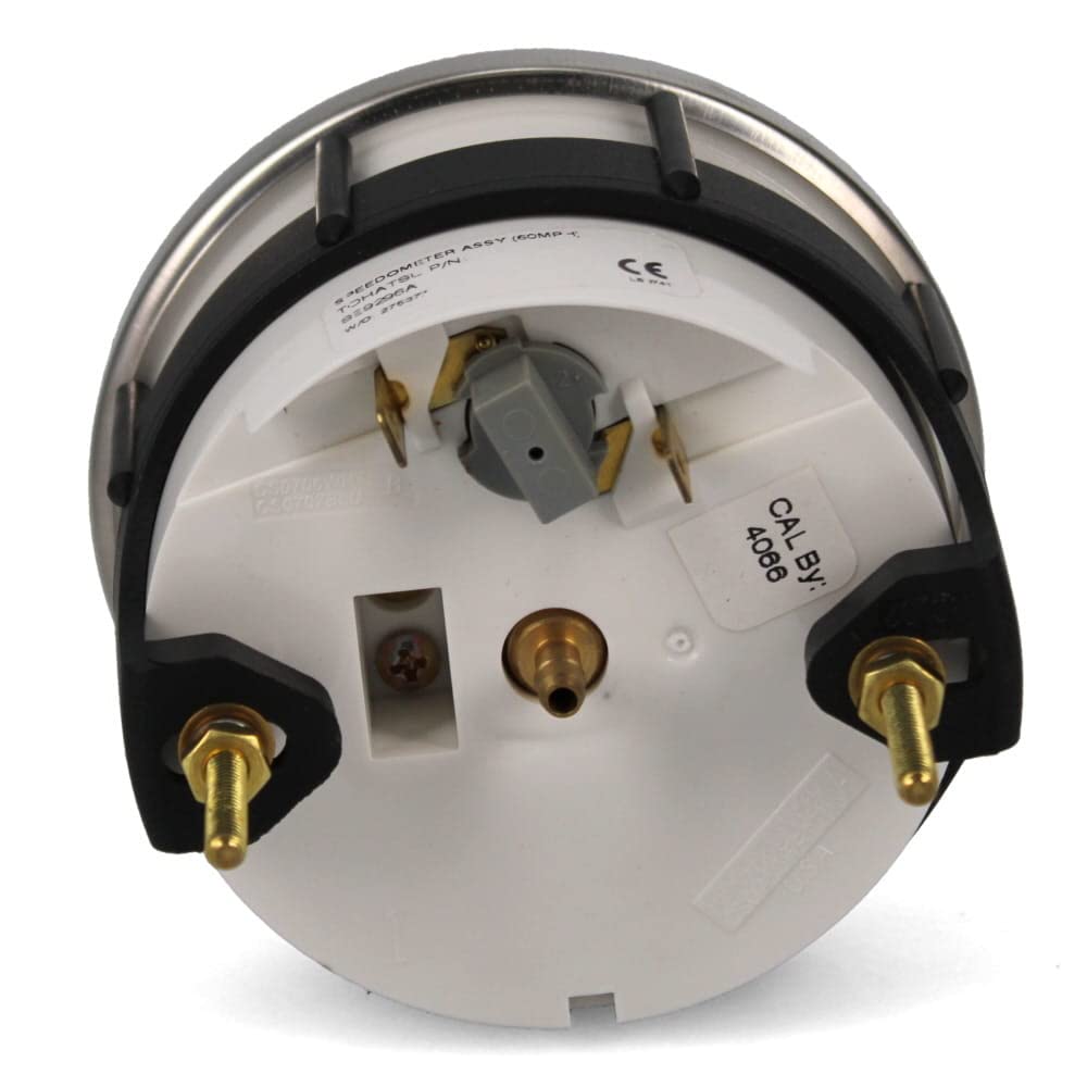 Faria Boat Speedometer Gauge SE9296A | Tohatsu 3 /4 Inch Silver White