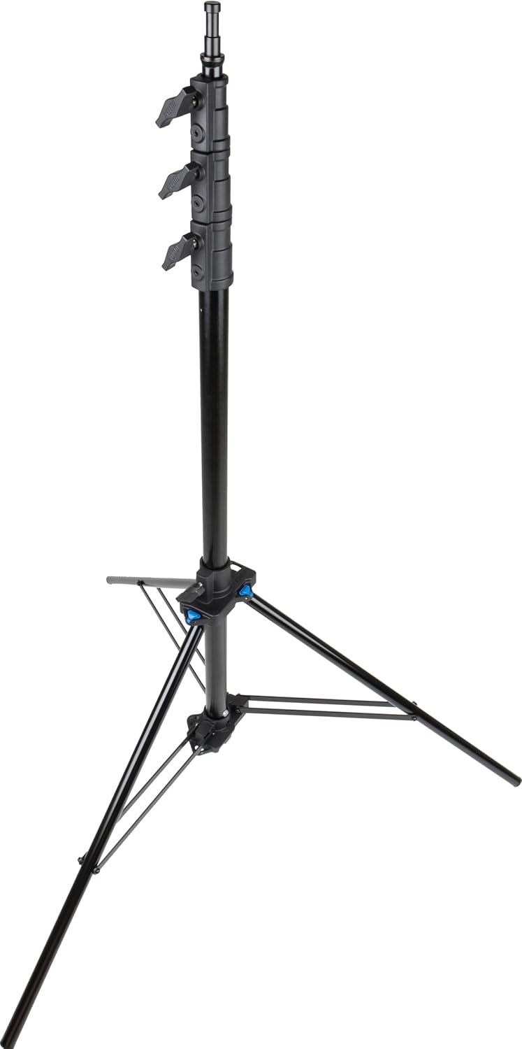 Kupo 12' Click Stand with Removable Center Column, Aluminum Interlocking Stand with Boom Function, Min Height 50", Closed Length 42.1", Professional Location Stand, Silver (KS080311)