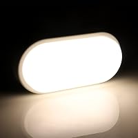 da LIGHT LED Mennyezeti Lámpa 12W 1020 Lumen Vízálló IP54 Fürdőszoba Nappali Pince 4000K Semleges Fehér 2db 7