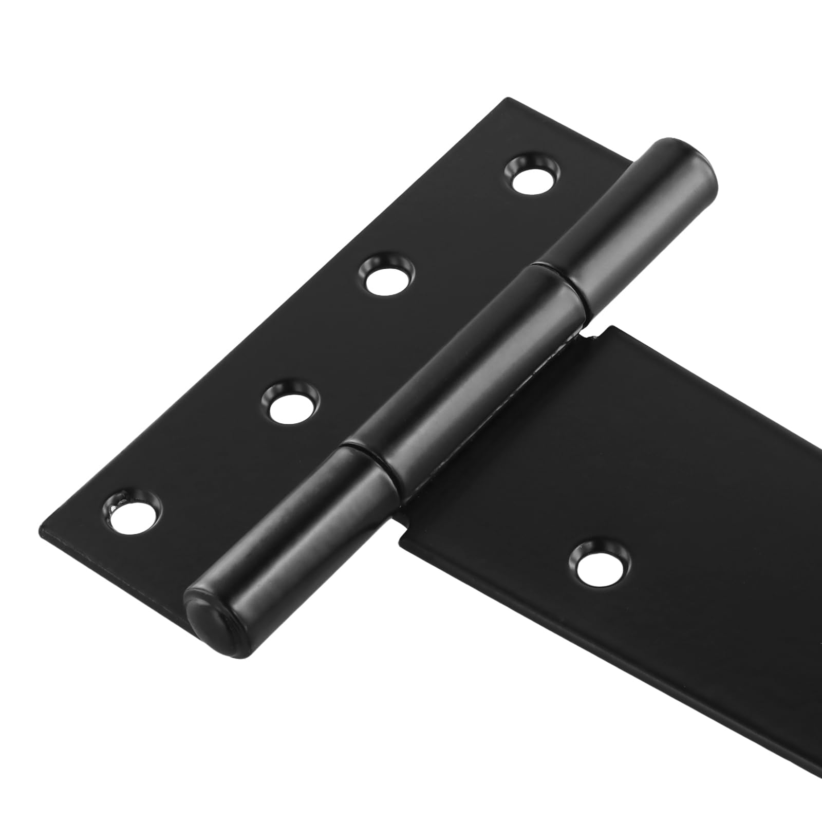 MAKTSAM 6PCS 16 Inch/40cm T Strap Hinges, 2.5mm Extra Thickened Heavy Duty Metal T Hinge with Screws - Image 3