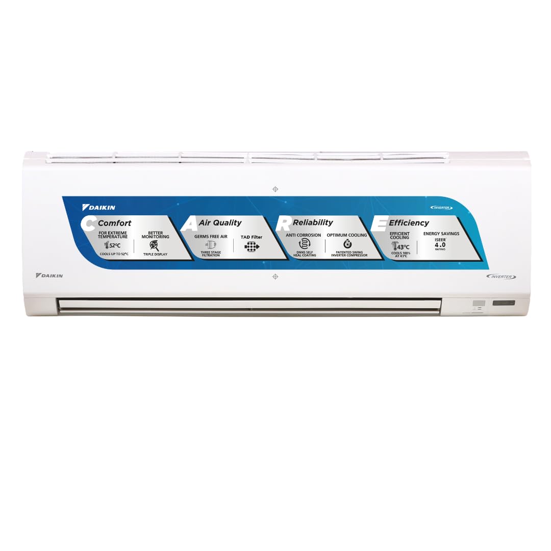 Daikin 1 Ton 3 Star Inverter Split AC (Hepta Sense, Dew Clean Technology, 3 Stage Filteration, Triple Display, Automatic Error Display, DNNS Self Heal, TAD Filter, ATKL35U, White)-image-43