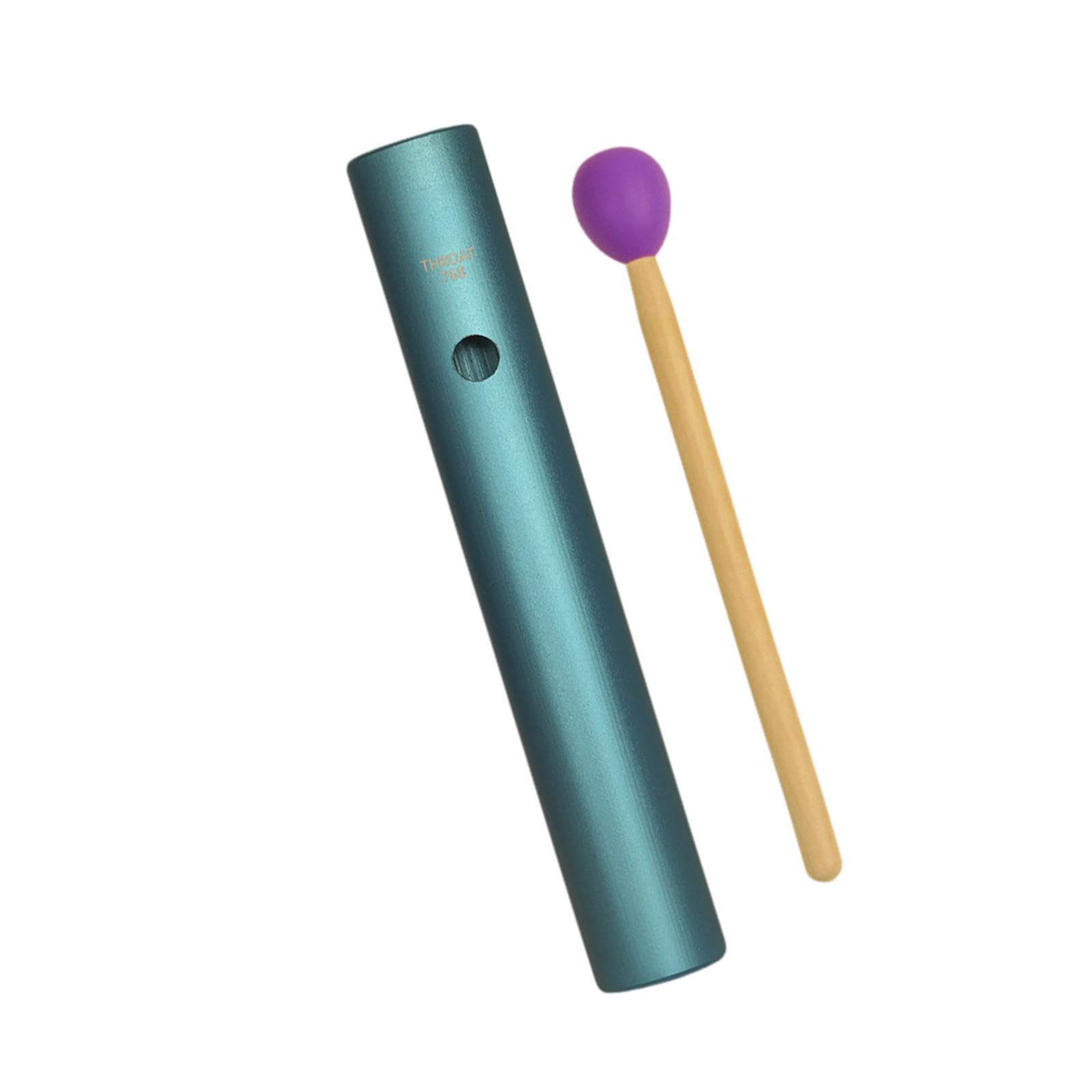 Perfeclan Wah Tube Early Education Percussion Tube Band Begleitung Professionelle Party Tragbares Musikinstrument Guiro Instrument, Blau