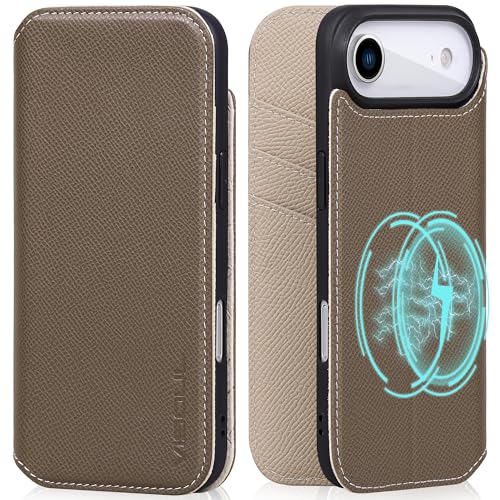Étui portefeuille iPhone 17 Air VISOUL anti-rayures, protège vos cartes et votre écran à 360°