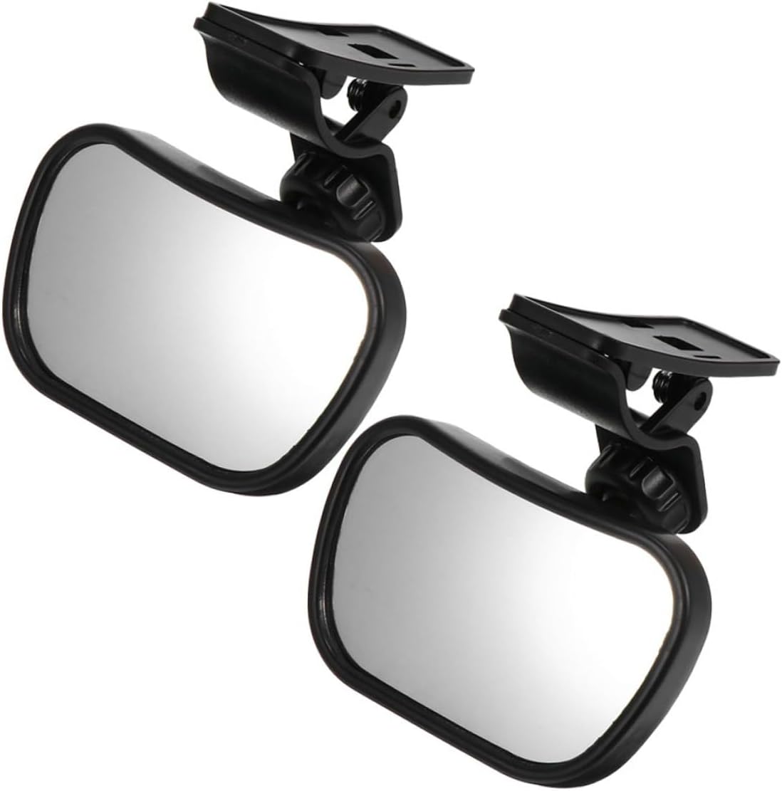 SECFOU 2pcs Car Mirror Rearview Mirror for Safety Backseat Observation Wide Angle 360° Rotation Shatterproof Car Interior for Rear-facing Seats