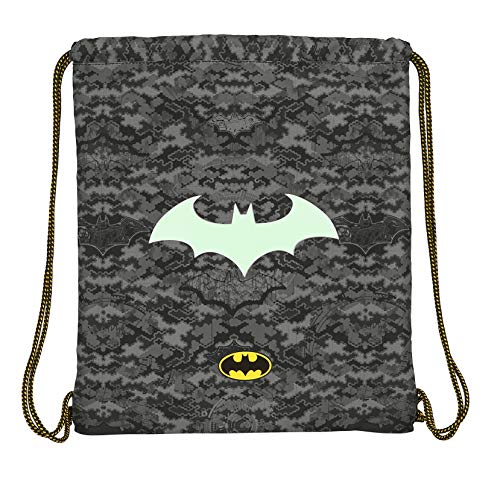 Saco Plano Grande de Batman Night  350x400mm