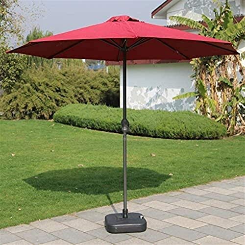 Sombrilla para terraza con manivela ideal para mesas de jardín 4