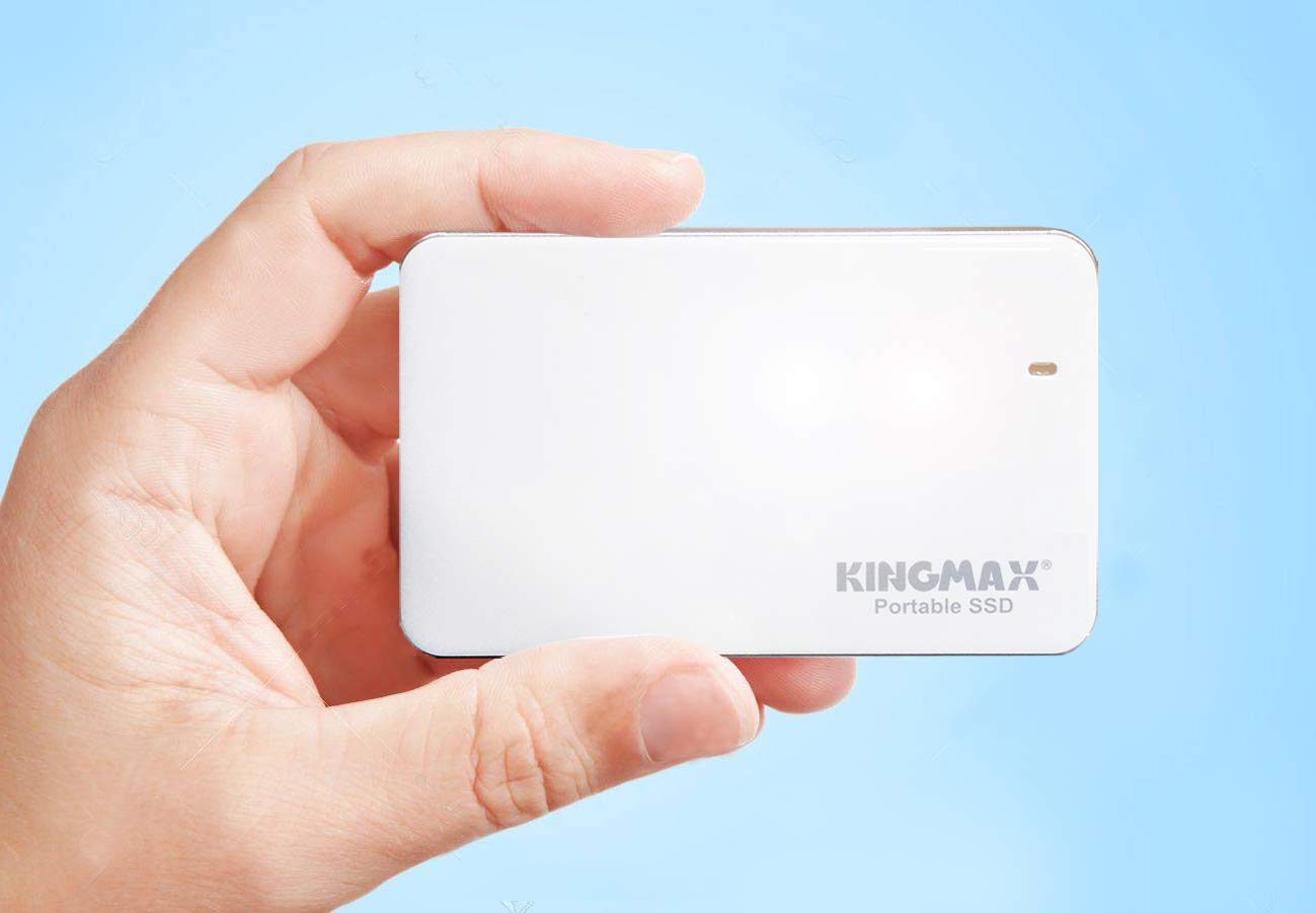 Amazon | KINGMAX キングマックス 外付SSD ポータブル SSD 400MB/s(R