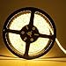 LEDMO 2835 LED Strip,600 LEDS IP65 LED Strip Lights Warm White 3000K DC12V 15Lm/LED CRI80,Waterproof For Wet Location,3 Times Brightness Than SMD3528 LED Light Strip