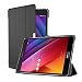 KuGi Asus Transformer Mini T102HA case, Multi-Angle Stand Slim-Book PU Leather Cover Case for ASUS 10.1” Transformer Mini T102HA-D4-GR 2 in 1 Touchscreen Laptop(Black)