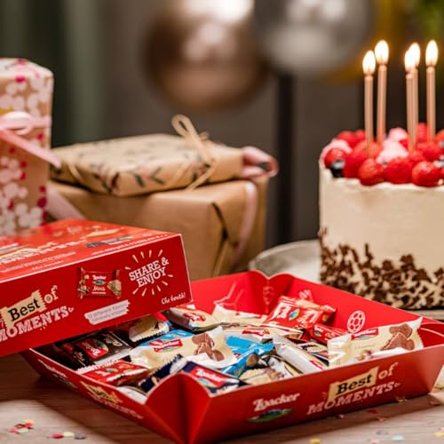 Loacker Best of Moments Variety Pack - Selection of Best Premium Wafer and Chocolate Specialties and Chocolates from Italy, Variety of Flavors - Party Gift Box of 44 Individually Wrapped Wafers - Thumbnail 5