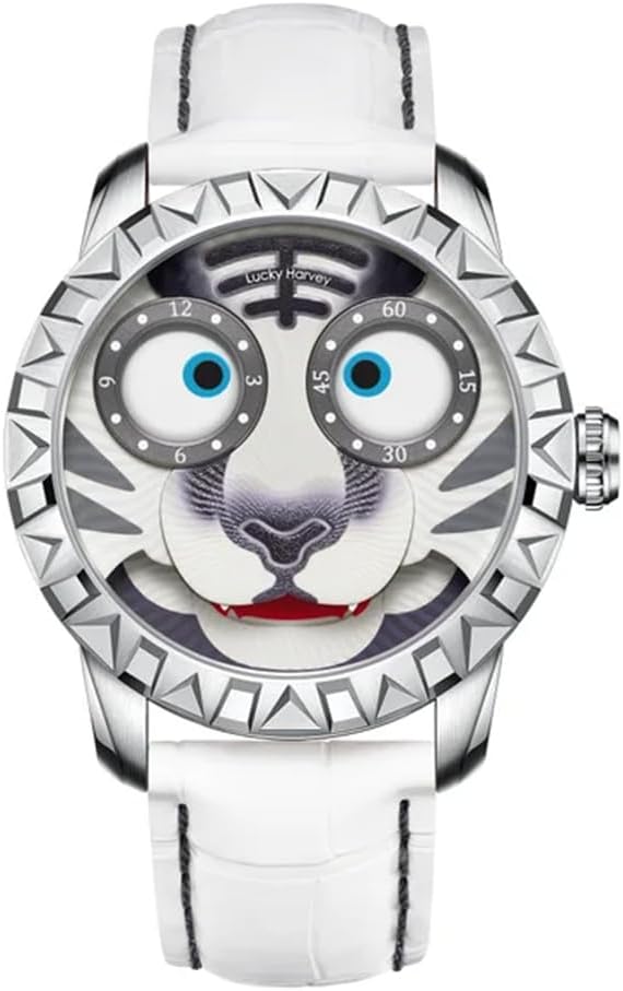 Lucky Harvey 腕時計メンズ 機械式 自動巻き 虎文字盤 タイガー時計 スケルトン時計 夜光 動きます 防水 高級 紳士腕時計 人気 Amazonで販売中 Lucky Harvey 腕時計メンズ 機械式 自動巻き 虎文字盤 タイガー時計 スケルトン時計 夜光 動きます 防水 高級 紳士腕時計 人気 Amazonで販売中