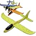 Highttoy Lanciare Schiuma Aeroplano Giocattolo Lancio A Mano Aereo EPP Schiuma Fly Aliante Inertia Planes Aeromodelli All'aperto Giocattoli Divertenti per Bambini Party Game (Blu)