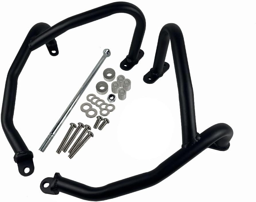 Motorcycle Accessories Engine Bumper Guard Crash Bar Body Frame Protector Falling Protection For 2024 K-T-M Duke 390 Duke390 Part (Black)