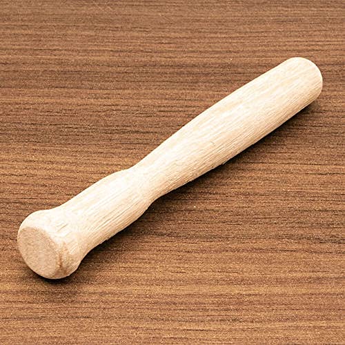 Pilão c/Socador em Madeira 13,5 cm Socador Alho - 99866