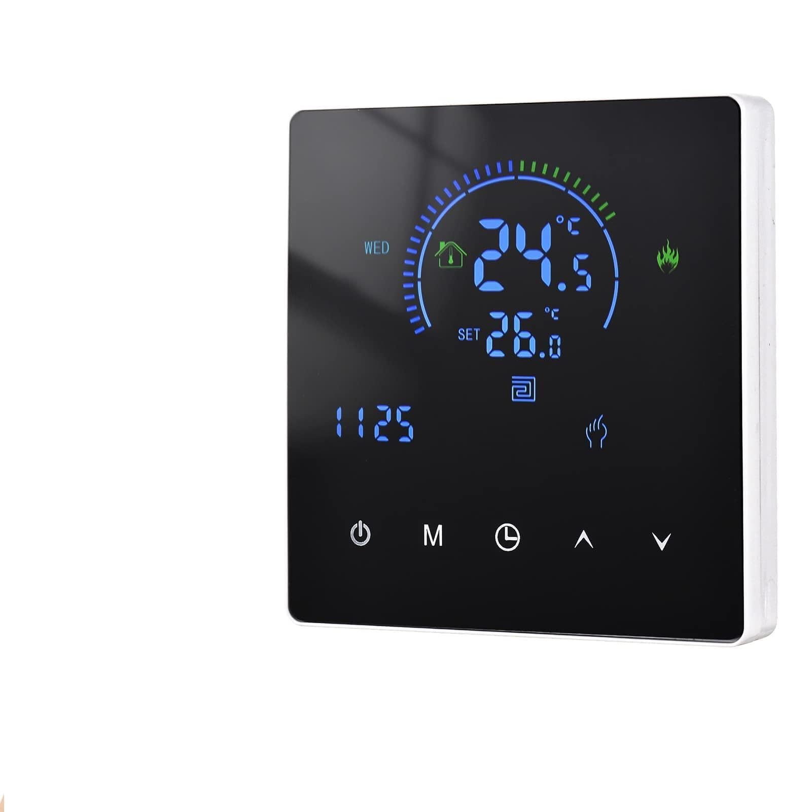 Thermostat Intelligent WiFi programmable avec écran LCD tactile et télécommande mobile
