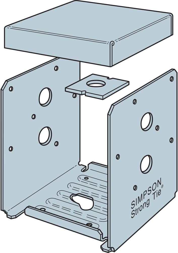 Simpson Strong Tie Z-MAX Uplift Pied de poteau, ABU66Z — vue 6