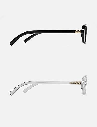 Miniatura 5 de Slocyclub Square Blue Light Blocking Glasses for Women Men Vintage Rectangular Frame Eyeglasses Retro Small Square Glasses