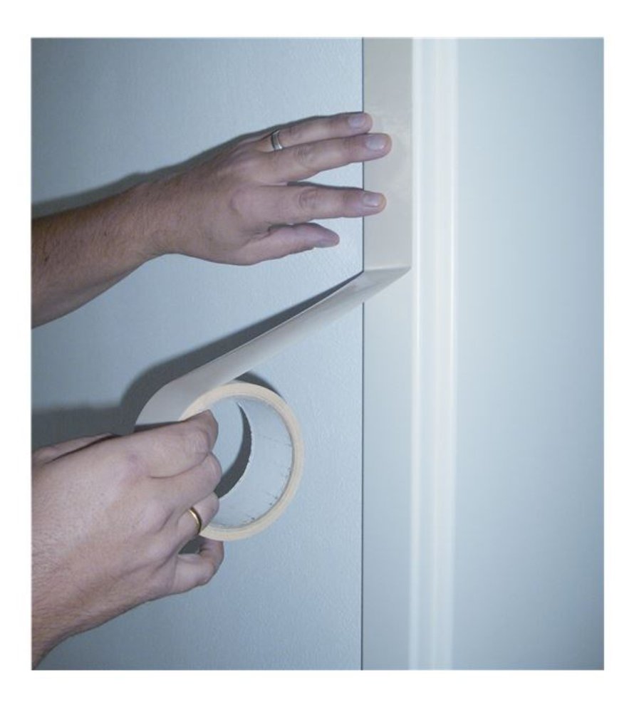 2x Förch Staubschutztür 2,20m x 1,10m Staubschutz Bautür Staubtür Vlies mit Reißverschluss und doppelseitigem Klebeband Wiederverwendbar !