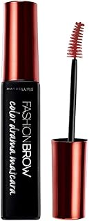MAYBELLINE(メイベリン) アイブロウ ファッションブロウ カラードラマ マスカラ BG バーガンディ お湯で落ちる