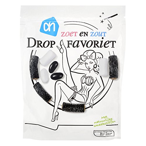 Drop­ favoriet Dutch Licorice sweet, crispy and salty