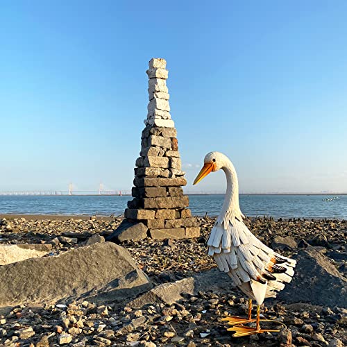 Subolo Metal Duck Garden Statue Outdoor Duck Decor Yard Art Sculpture For Home Lawn Backyard Porch Patio Decoration #TOP4