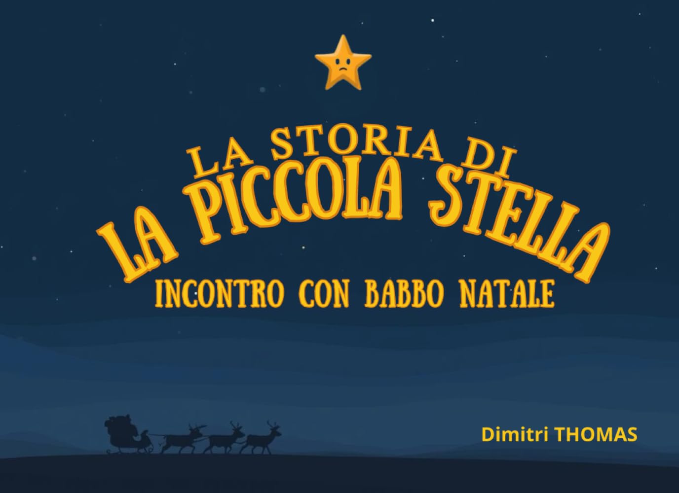 La storia di la piccolastella incontro con babbo natale