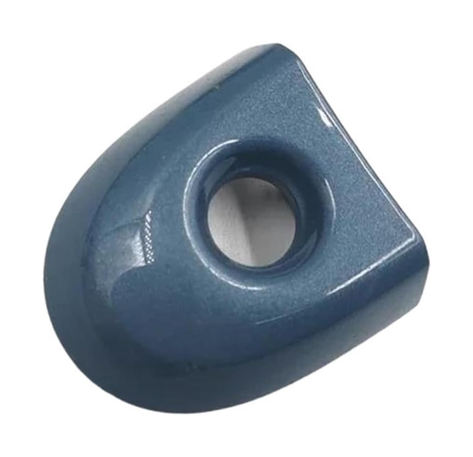 Qwqthgs 1 Pcs Blue Key Hole Car Exterior Door Handle Cap Left Right Outer Handle Lock Cap Door Cover
